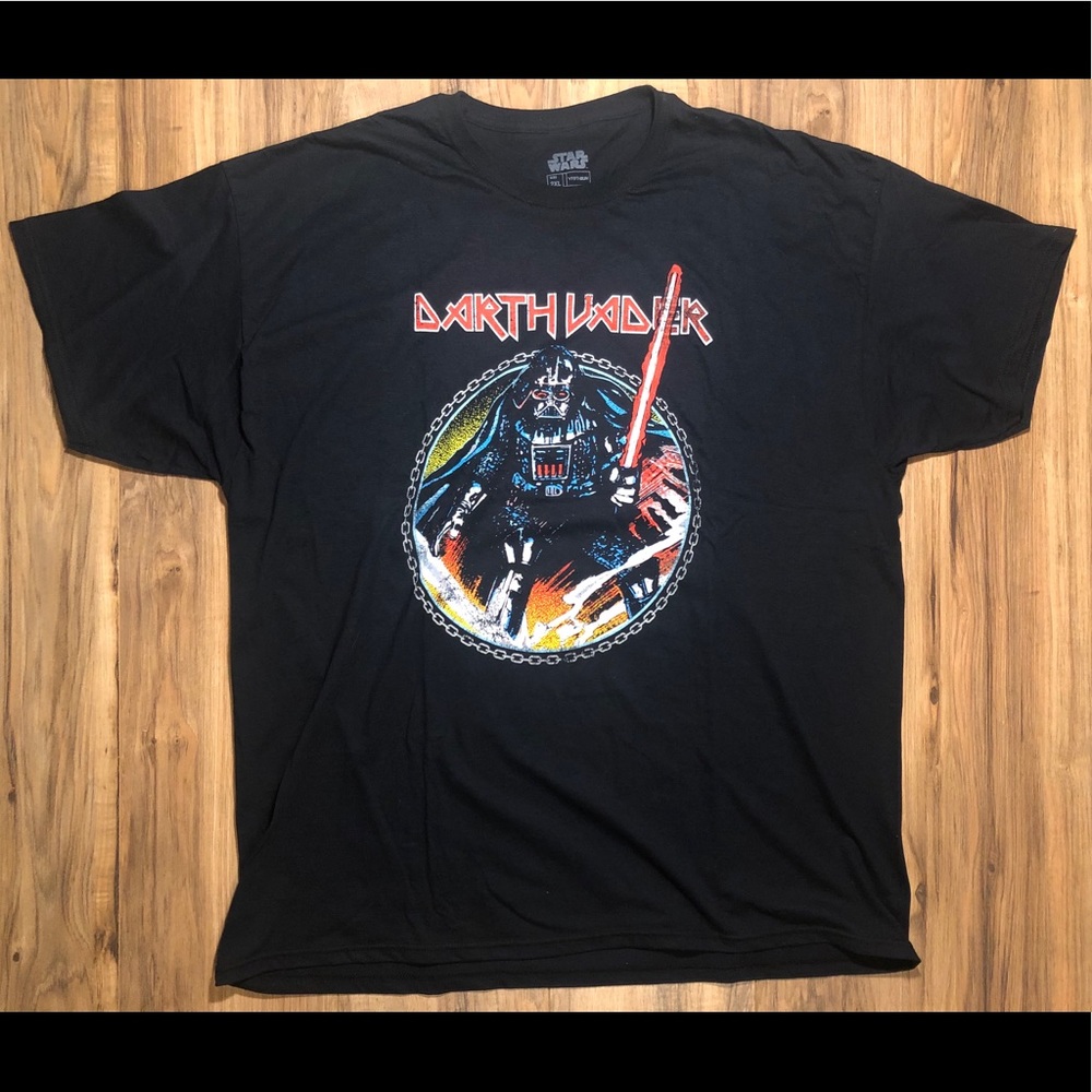 Darth Vader Iron Maiden Font Star Wars force XXL